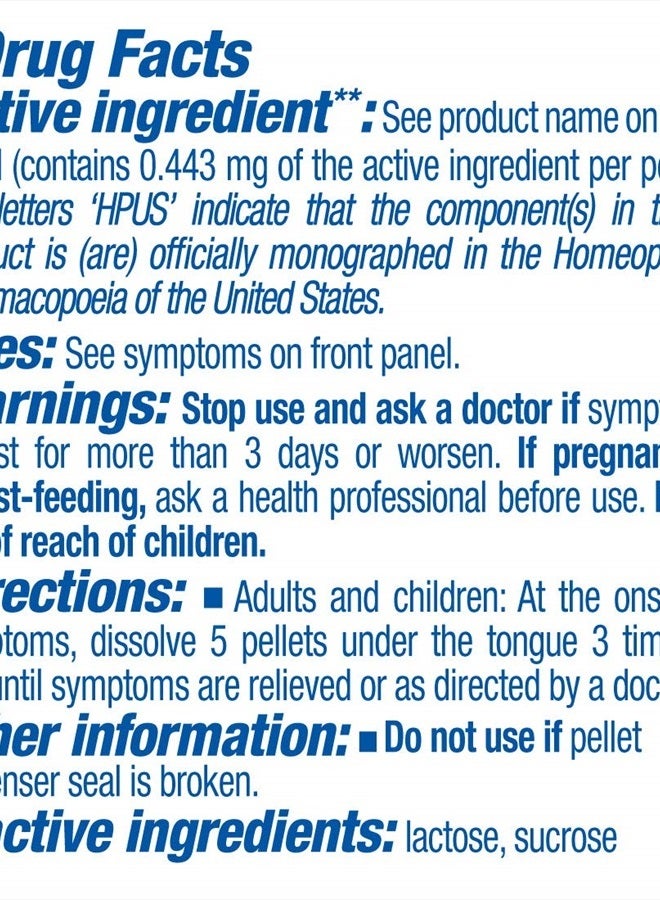 Boiron Rhus Toxicodendron 1M Md 80 Pellets for Joint Pain Improved by Motion - Image 2