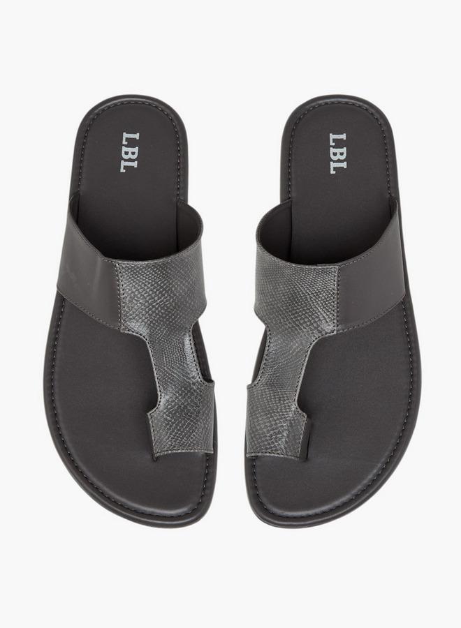 LBL by Shoexpress Panelled Arabic Sandals - Image 3
