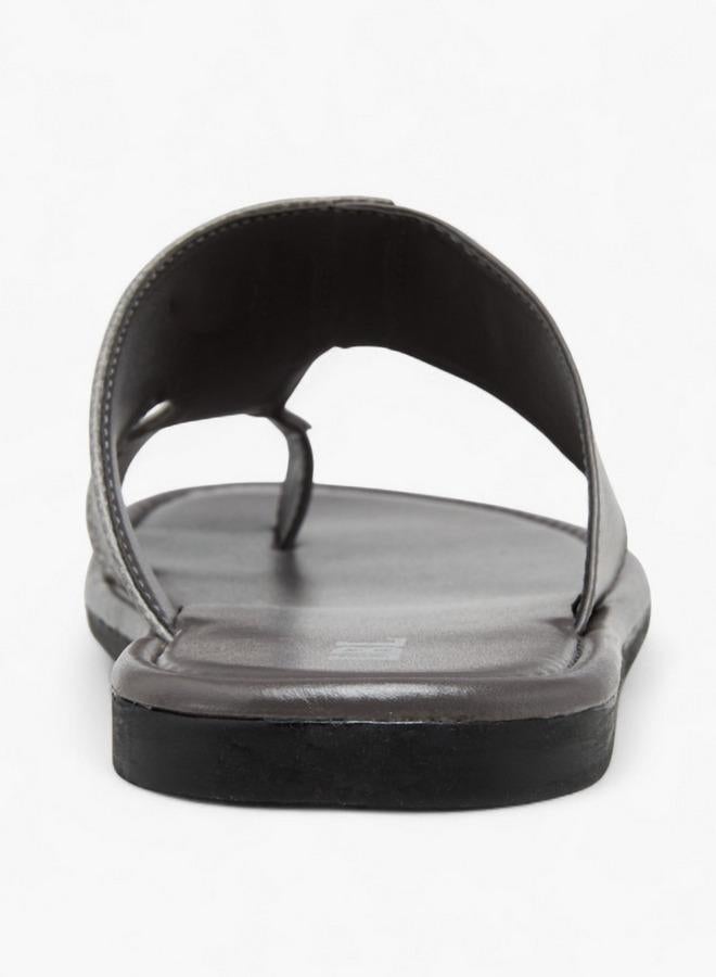 LBL by Shoexpress Panelled Arabic Sandals - Image 5