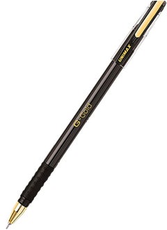 UNIMAX GIGIS G-Gold 0.7mm Ballpoint Pen 1 x 30 Pcs Box (BLACK)  - Image 1