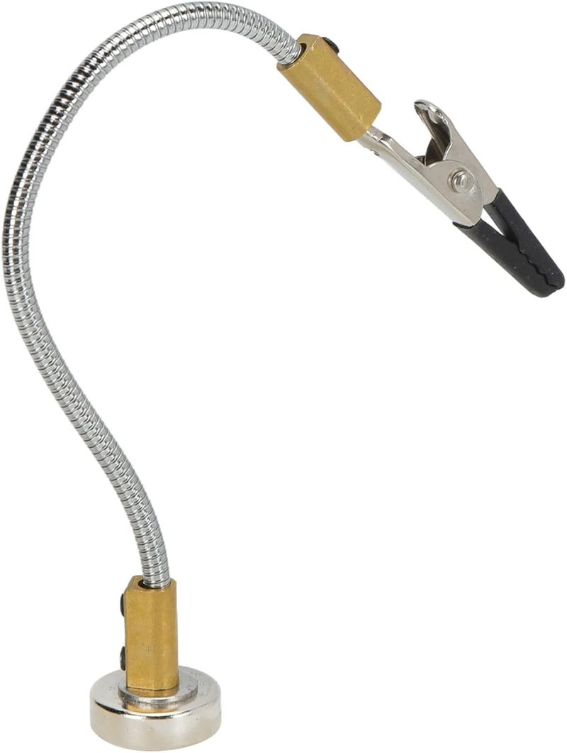 klarako Helping Hands Welding Third Hand Tool, Single Soldering Helping Hands with Magnetic Base, Adjustable for Electronics Repair Assembly Short - Image 3