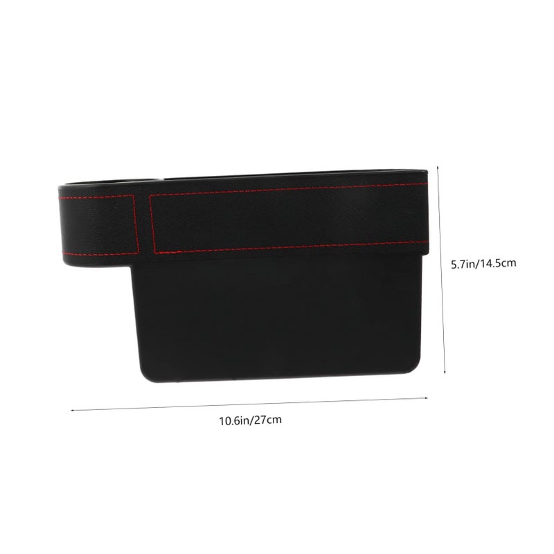 PU Car Seat Gap Filler 2pcs Rhinestone Organizer For Small Items - Image 3