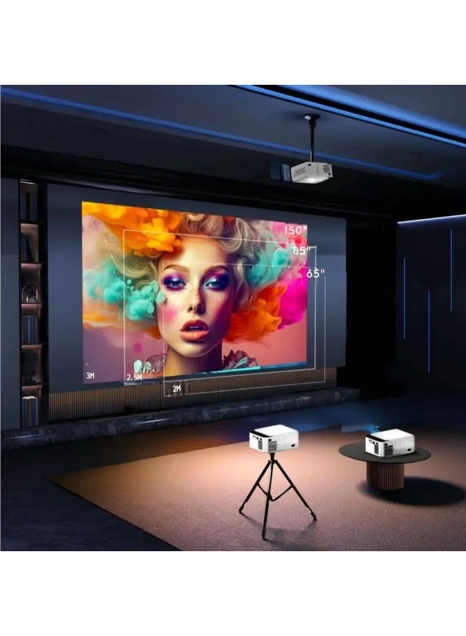 Android Smart Projector with HD Resolution, Wireless Connection and Remote Control  - Image 4