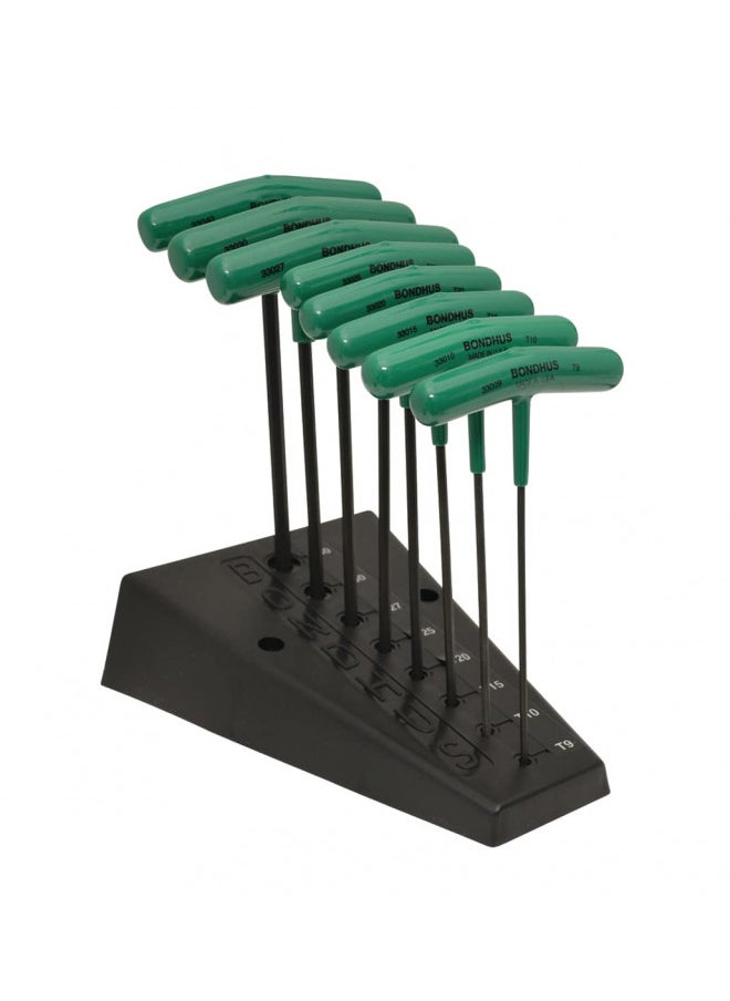 Bondhus - Bondhus 33034 Tthx8 8Pc Torx T-Handle Set TX9-TX40, Pack of 1 - Image 1
