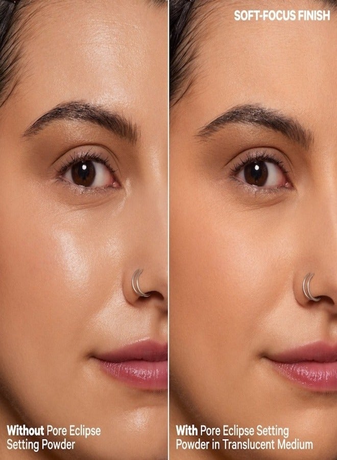 MILK MAKEUP MILK MAKEUP Pore Eclipse Matte Translucent Talc‑Free Setting Powder – Translucent Medium | 7.65 g | Lightweight, Oil‑Control Powder for Shine‑Free, Smooth Finish  - Image 2