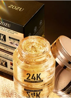 Zozu 24K Gold Hyaluronic Acid Anti-Wrinkle Eye Cream Multi-Effect Eye Cream Moisturizing Eye Protection Anti-Aging  - Image 1