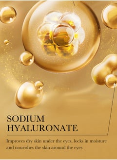 Zozu 24K Gold Hyaluronic Acid Anti-Wrinkle Eye Cream Multi-Effect Eye Cream Moisturizing Eye Protection Anti-Aging  - Image 3