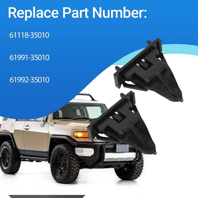 CULMKARI 8pcs Front Fender Moulding Clip Retainer Kit for Toyota FJ Cruiser 2007-2014 - Image 3