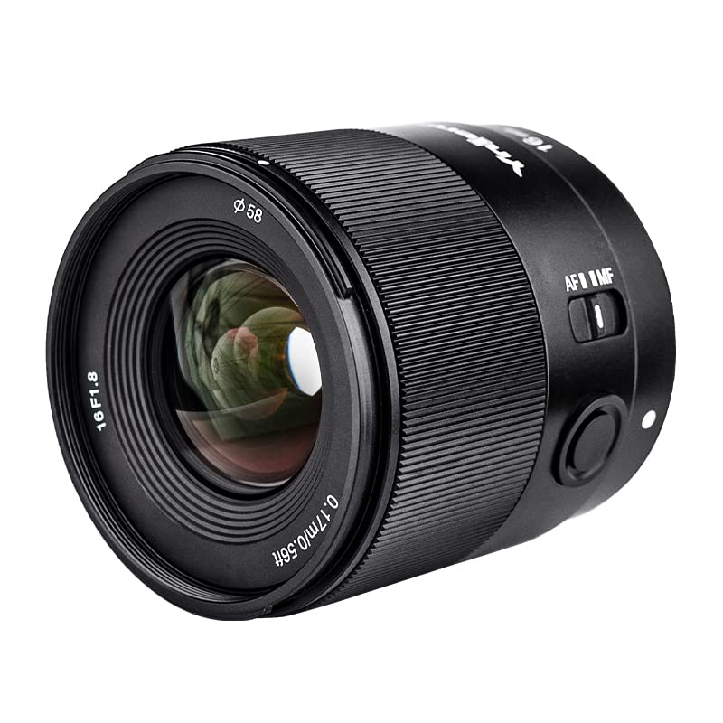 YNLENS YONGNUO YN16mm F1.8 DA DSM Wide Angle Prime Auto Focus F1.8 Large Aperture Lens for Sony E-Mount Mirrorless Cameras APS-C Frame Lens for Sony - Image 1