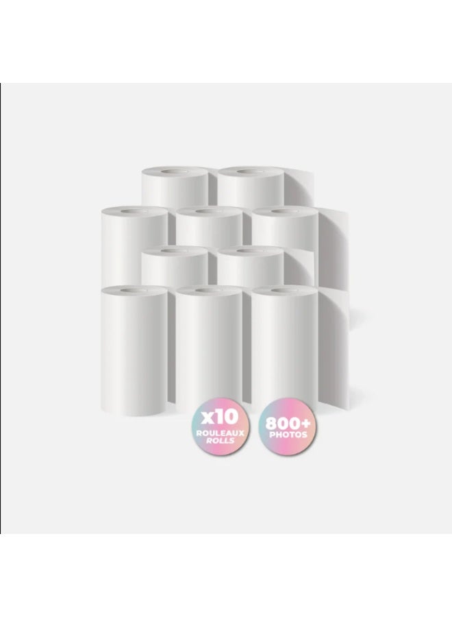 موب مجموعة إعادة تعبئة ورق الطباعة الفوري للكاميرات الفورية، سهلة الاستخدام ومتوافقة مع ملحقات الكاميرا، أداء موثوق وجودة طباعة عالية - Image 2