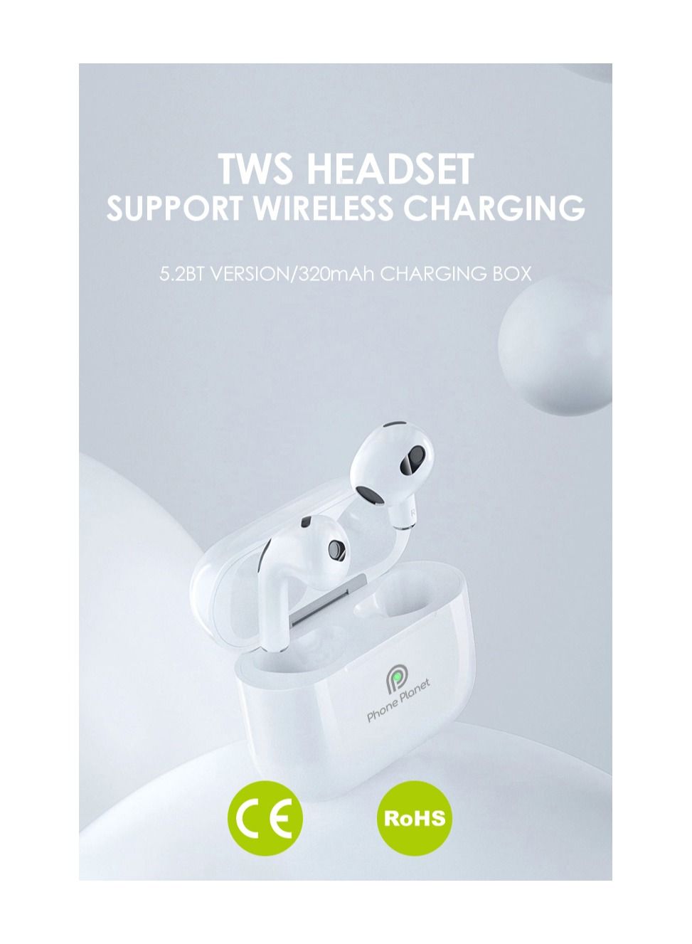فون بلانيت Phoneplanet Airpods 3rd Generation Wireless Charging Case