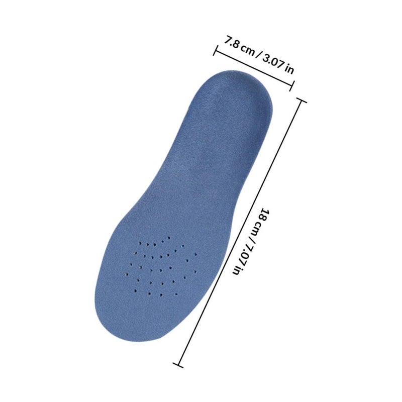 Velour Camouflage Orthotic Insoles Arch Support For Boys Size 29 31 Flat Feet Overpronation - Image 3