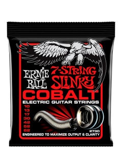 Ernieball P02730 skinny top heavy bottom slinky cobalt 7-string electrictric guitar strings - 10-62 gauge