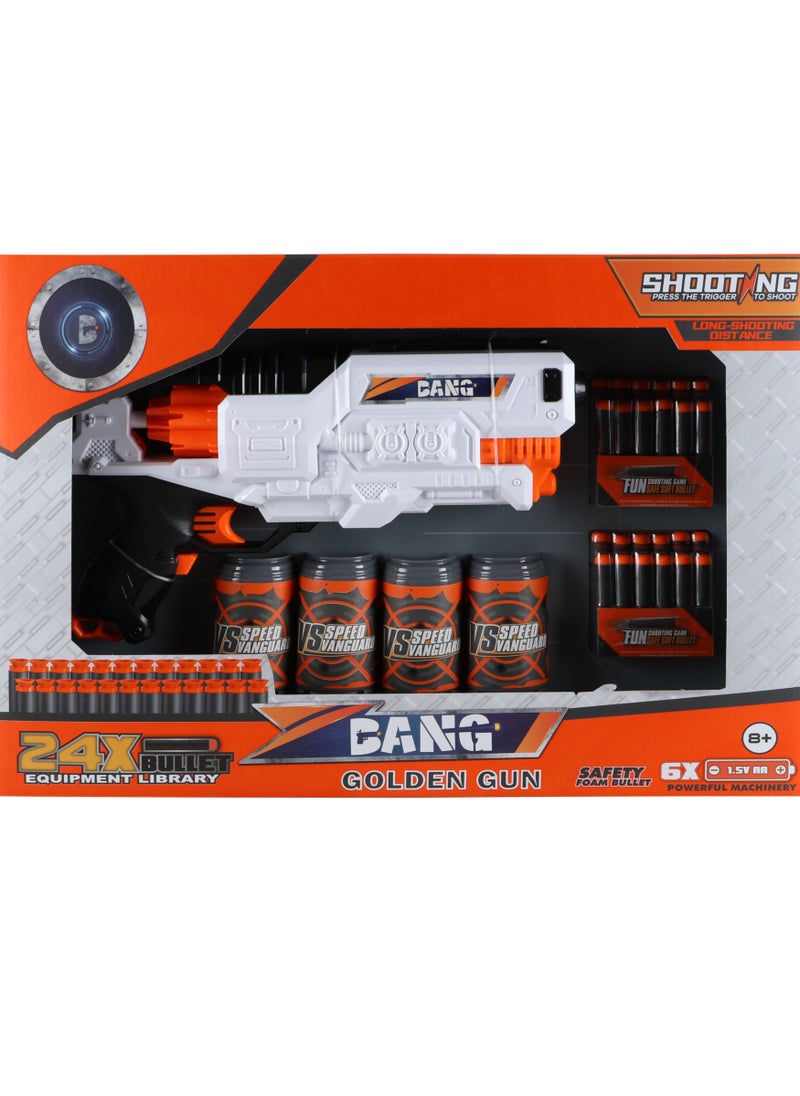 Bang BANG Golden Gun Moto (BIG501) – Exclusive Toy Model for Collectors and Enthusiasts  - Image 1