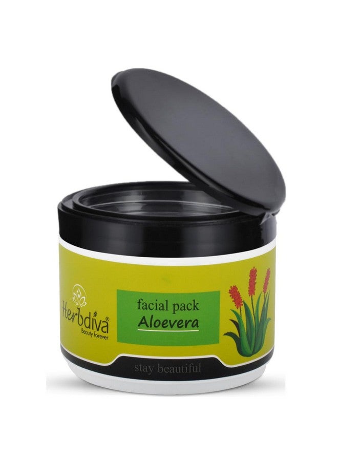 Herbdiva Aloevera Face Pack 250g, Deep Cleansing, Hydrating, and Soothing, Natural Depigmentation Compound, Make It a Cherished Part of Your Skincare Regiment, Suitable For All Skin Types - Image 1