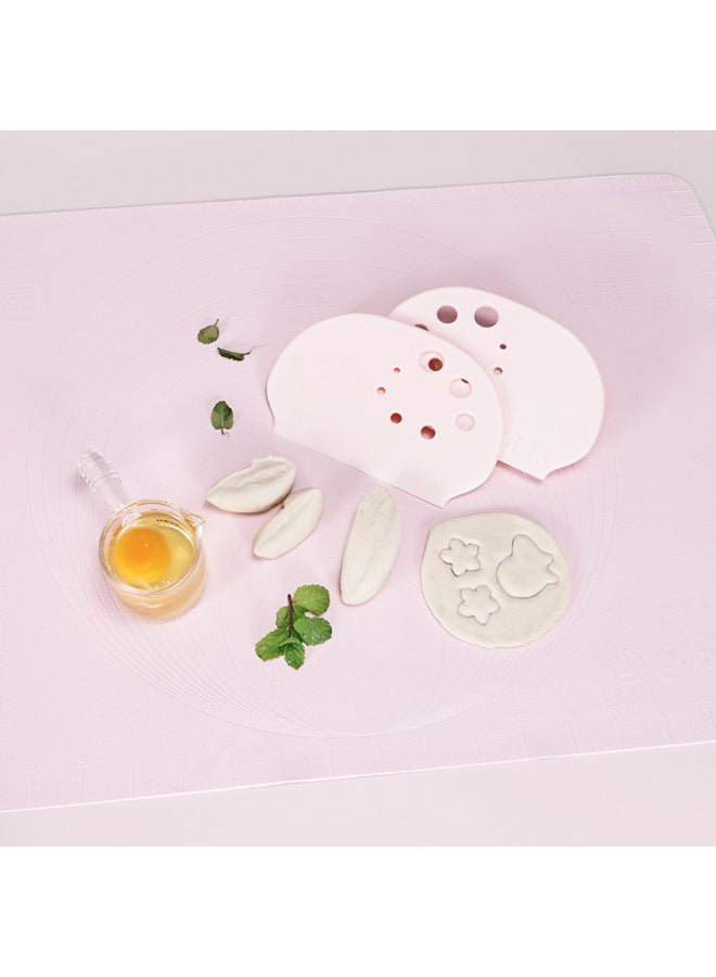 Sale Scraper Cutter Cake Cream Household Silicone Facial Cutter With Scale Scraping Kitchen Baking Tools Special Offer-Color:Nordic Powder - Image 3