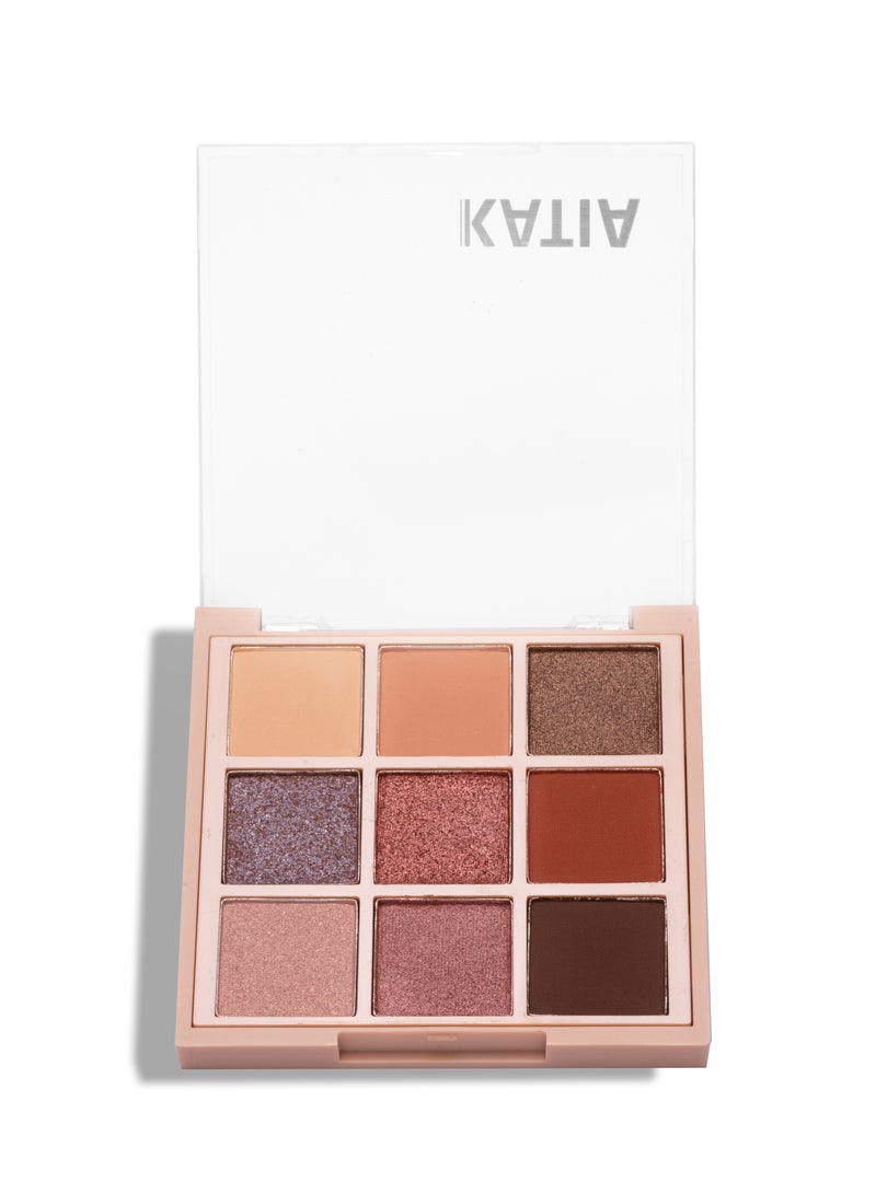 كاتيا مجموعة ظلال العيون  بالوان نود - كول توند ٣٠٢ - Image 1