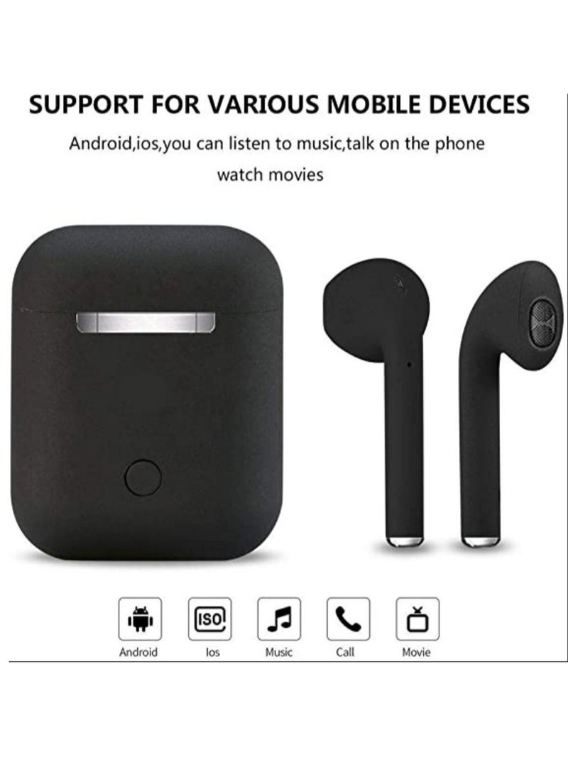 Haino Teko (Germany) Wireless AirPod POP 2021 PRO In-Ear EarPod Limited Edition, Bluetooth Earphone, Headphone, Original Quality, Compatible For iPhones And Androids - Black - Image 2