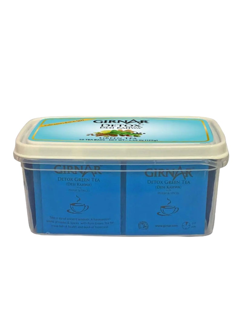 Girnar شاي جيرنار ديتوكس الأخضر (ديسي كاهوا) - Image 1