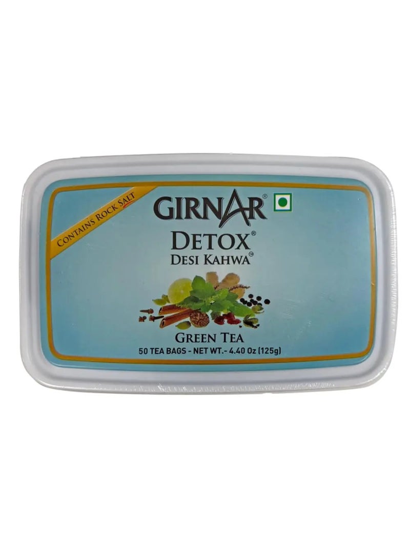 Girnar شاي جيرنار ديتوكس الأخضر (ديسي كاهوا) - Image 2