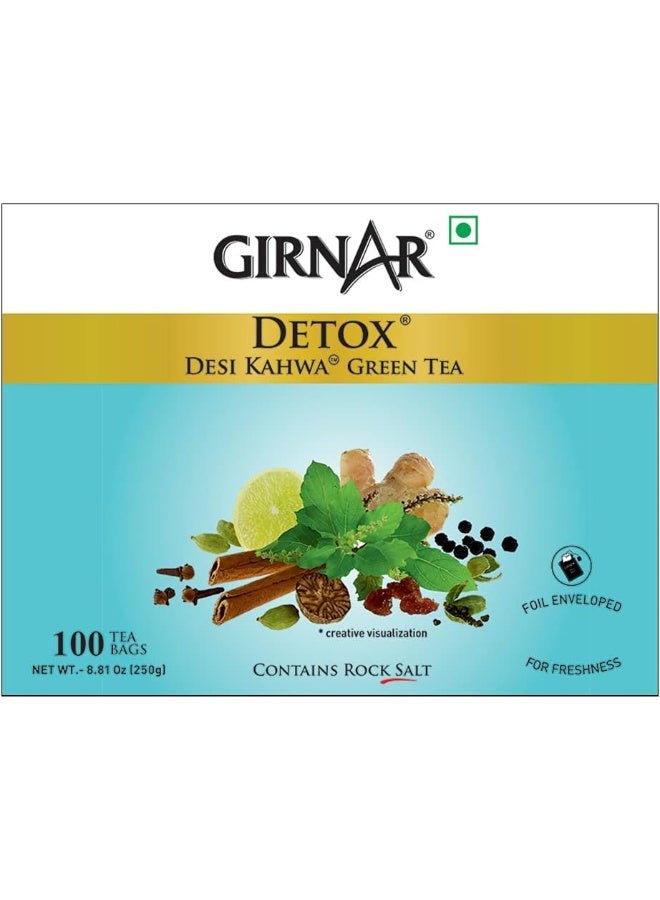 Girnar Detox Green Tea (Desi Kahwa) - Image 3