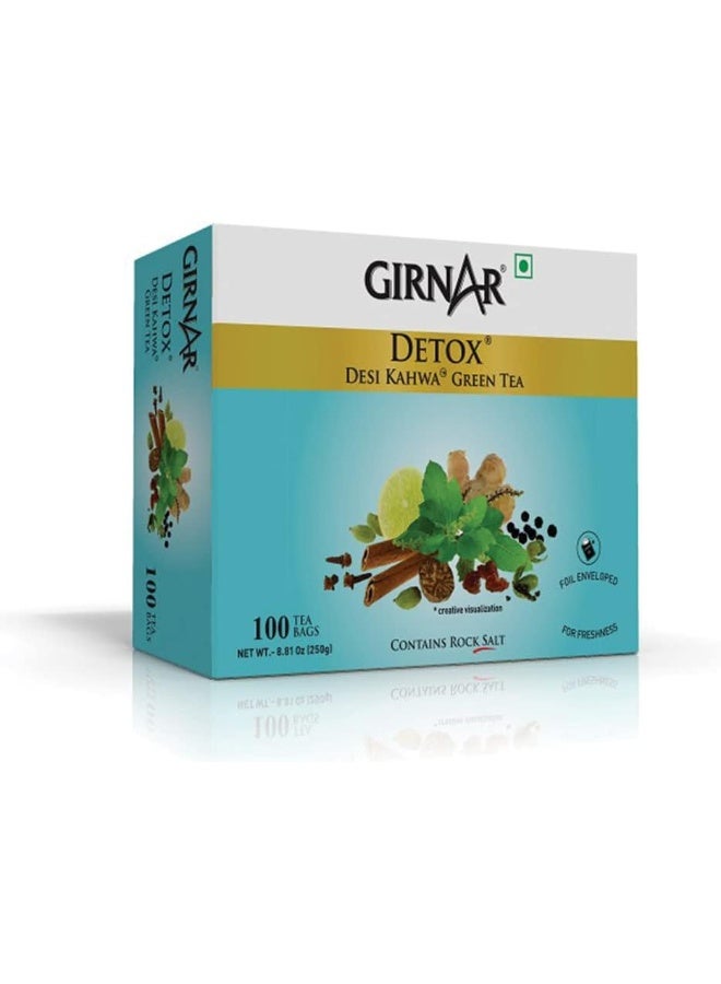 Girnar Detox Green Tea (Desi Kahwa) - Image 1