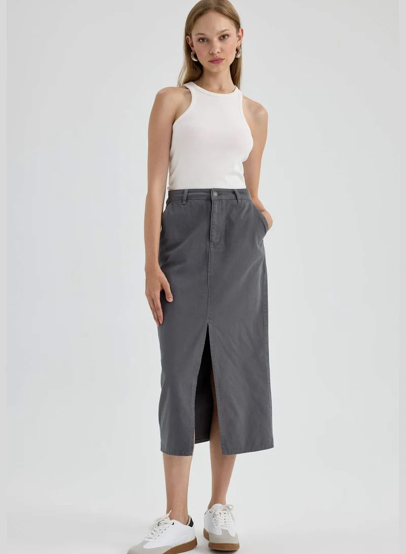 DeFacto Woman A Line Woven Skirt