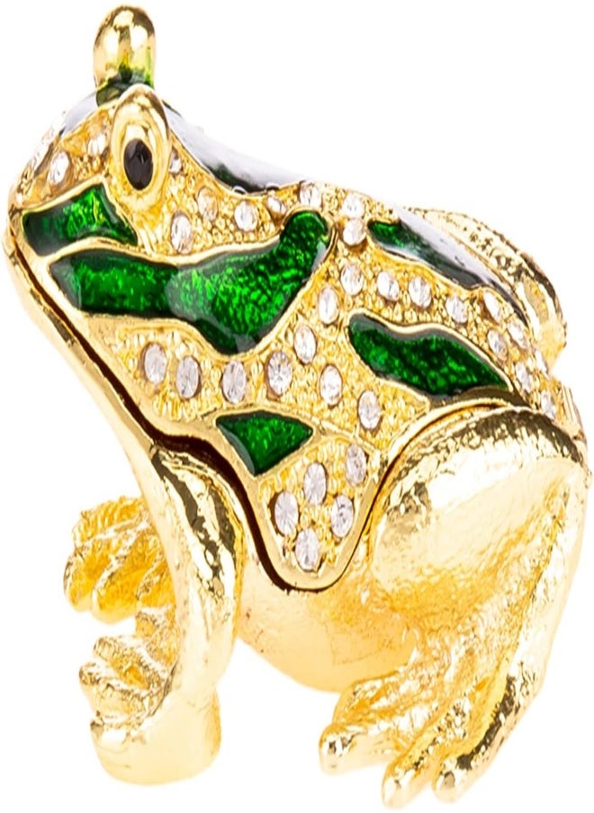 AKDC Akdc Décor Frog Box L(7Cm) Xw(6Cm) Xh(4Cm) Gold  - Image 3