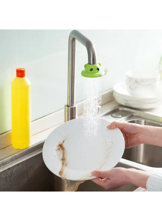 Pink Faucet Splash Saver 360 Rotating Aerator Easy Install Kitchen Bathroom Sink Filter - Image 2