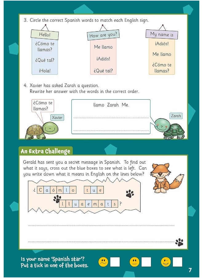 null - Spanish Activity Book for Ages 5-7 (with Online Audio) - Image 1