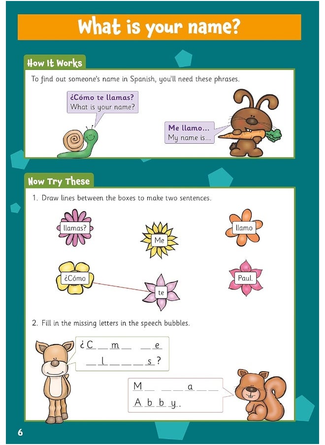 null - Spanish Activity Book for Ages 5-7 (with Online Audio) - Image 1