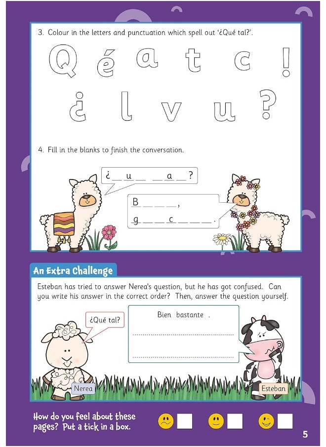 null - Spanish Activity Book for Ages 5-7 (with Online Audio) - Image 1