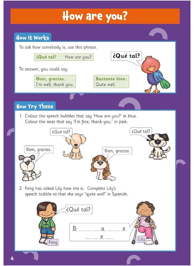 null - Spanish Activity Book for Ages 5-7 (with Online Audio) - Image 1