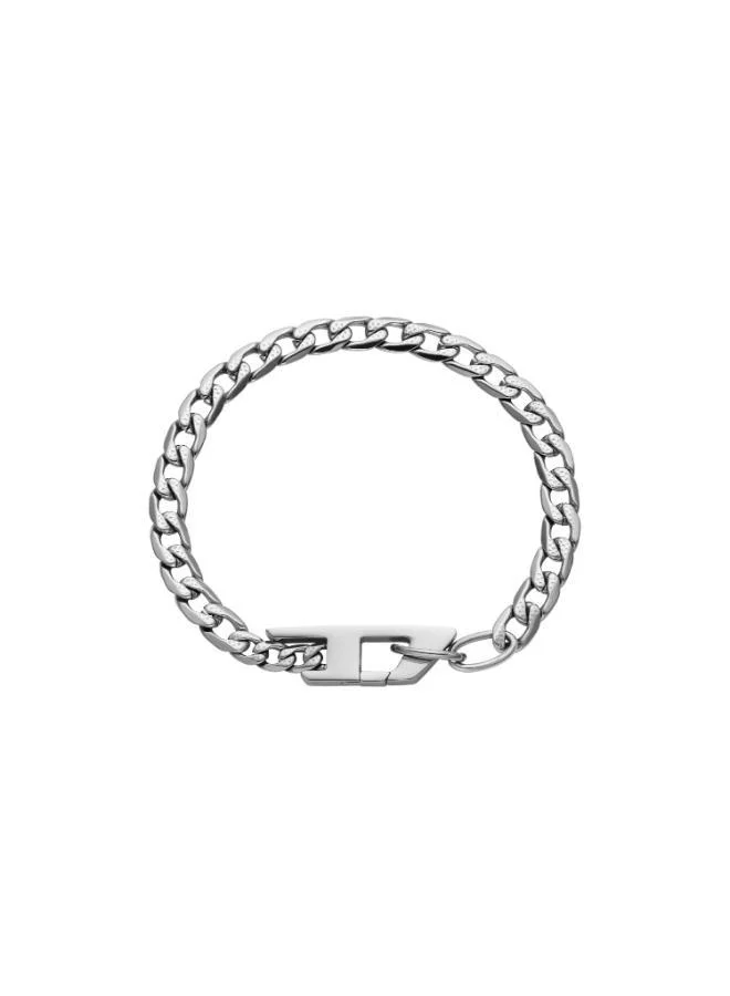 ديزل Logo Elegant Base Metal Bracelet