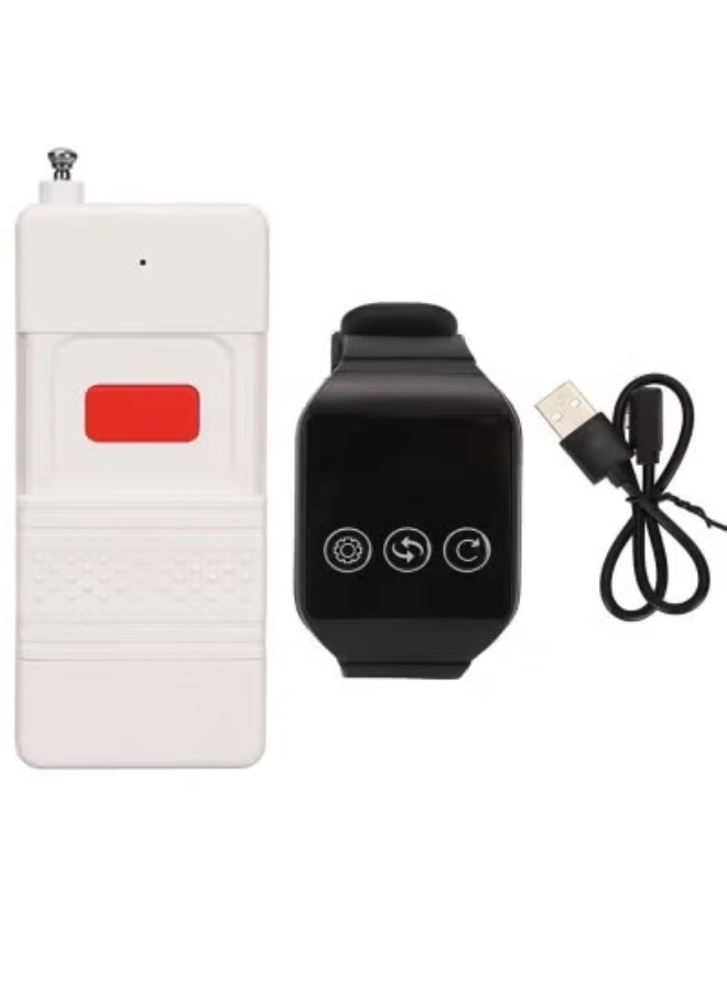 زيترا Durable-690-D1 لاسلكي ساعة استقبال النادل مكالمة مطعم Pager لمقهى عيادة طبيب الأسنان المنزل ، 690-D1 لاسلكي ساعة - Image 3