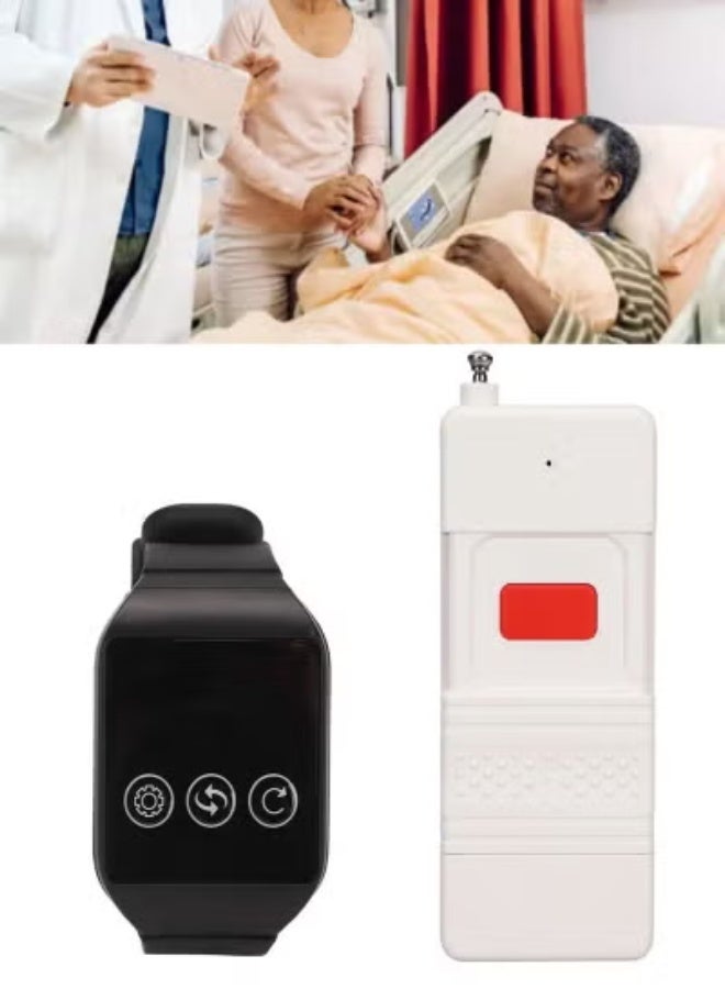 زيترا Durable-690-D1 لاسلكي ساعة استقبال النادل مكالمة مطعم Pager لمقهى عيادة طبيب الأسنان المنزل ، 690-D1 لاسلكي ساعة - Image 5