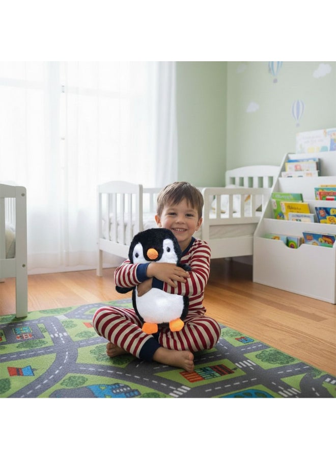 DANUBE HOME 22 cm Black & White Plush Penguin Soft Toy – Classic Stuffed Animal, Snuggly Cuddly Plush, Ideal for Children & Gift Giving - Image 2