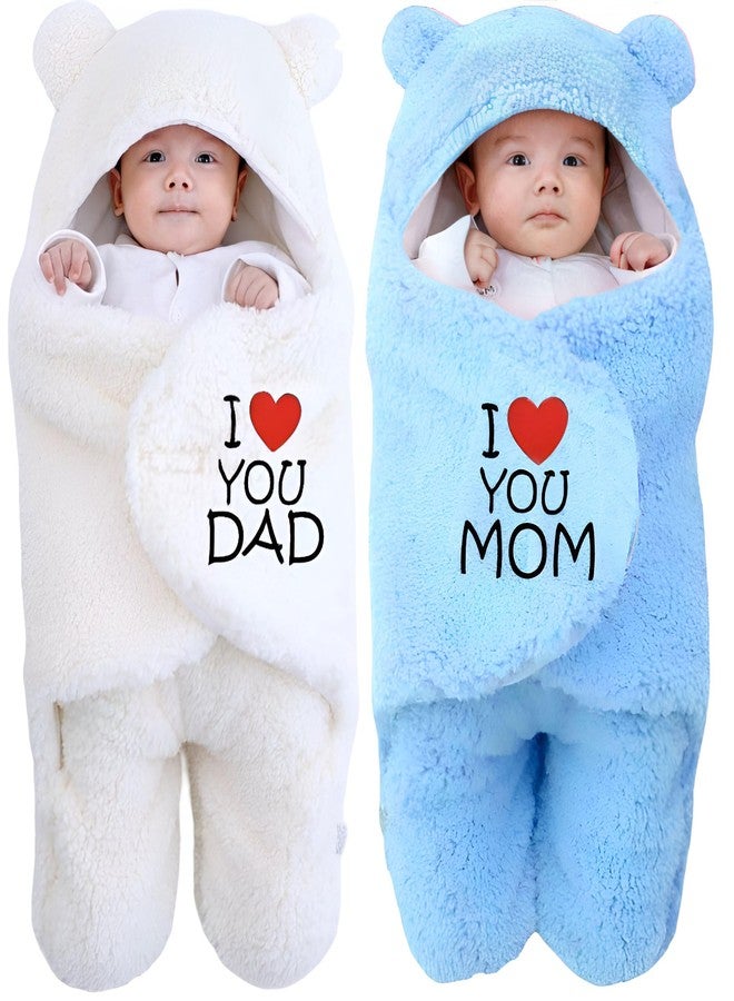BRANDONN New Born Baby Bedding Set Combo Pack of Swaddle Crib Wrapper for Baby Boys and Girls Pack of 2, (0-6 Months) - Image 1