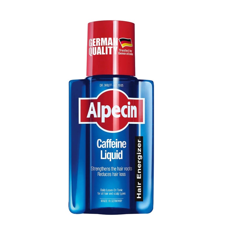 Alpecin Caffeine Liquid Hair Energizer for Reducing Hair Loss (200 ml) - Image 1