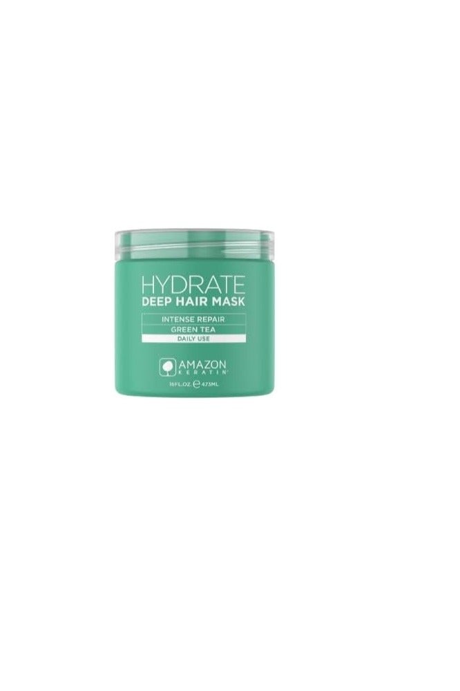 Amazon Keratin Hydrate Deep Hair Mask 473ml - Image 1
