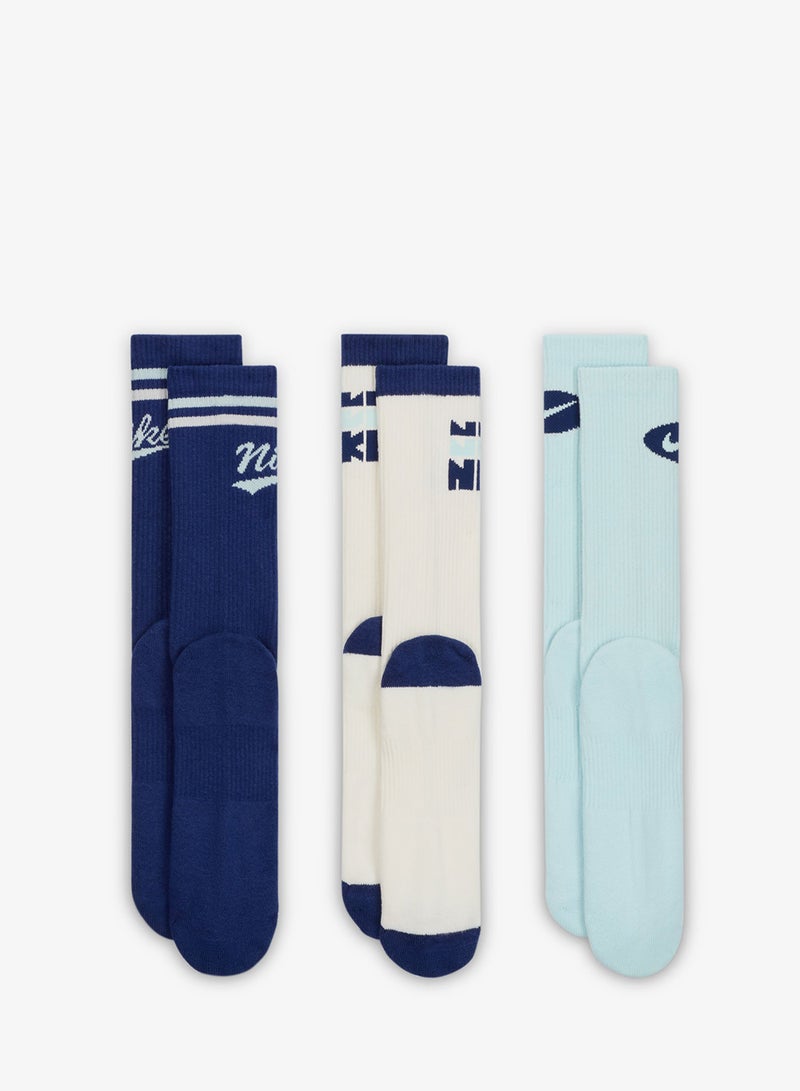 نايكي جوارب كرو لايف ستايل عبوة  قطع - Image 3