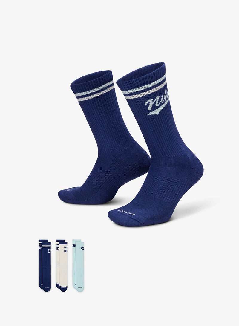 نايكي جوارب كرو لايف ستايل عبوة  قطع - Image 1