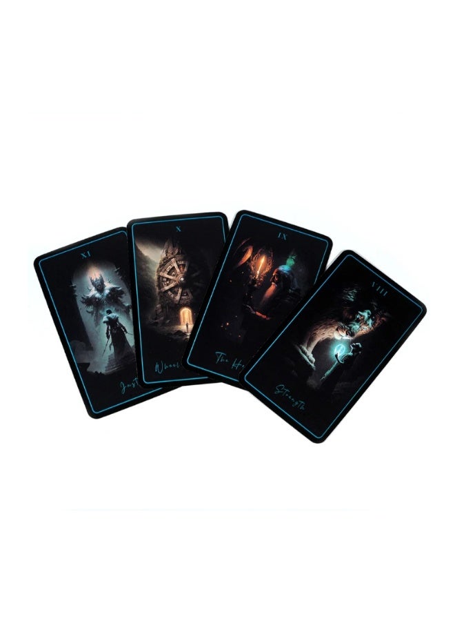 NIBEMINENT High-Quality Tarot Deck Set - English Divination Card Game Board - Colete Barren-Reed Tarot Set - Image 3