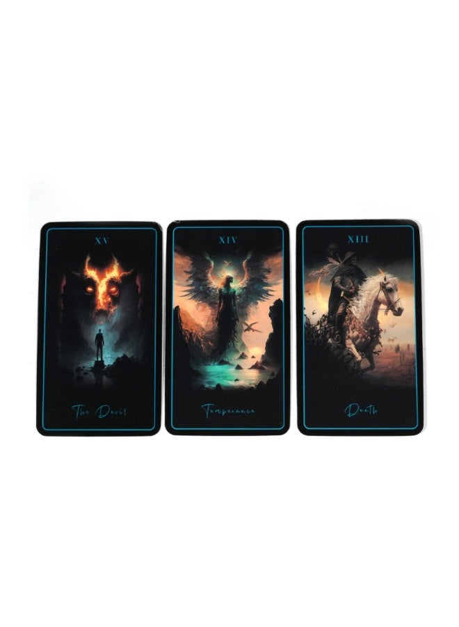 NIBEMINENT High-Quality Tarot Deck Set - English Divination Card Game Board - Colete Barren-Reed Tarot Set - Image 2