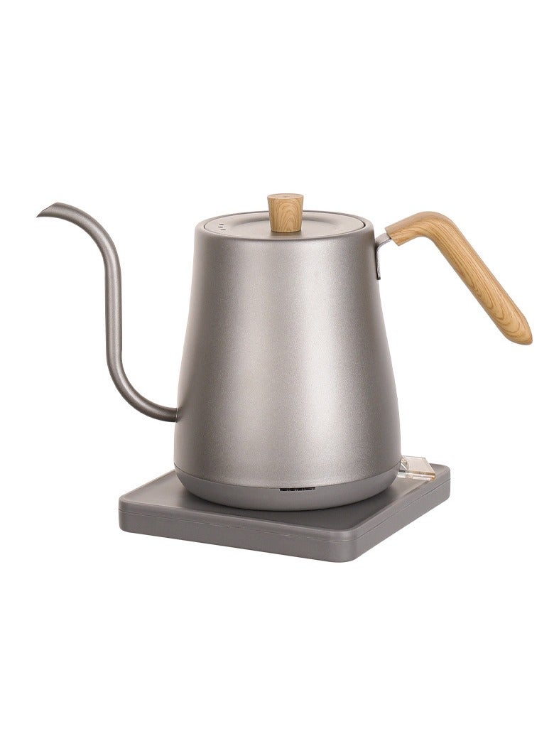 ET-LIFE Portable Electric Kettle, Stainless Steel Liner Travel Electric Cup Home Mini Heating Teapot Fast Cooking Single Cup Water Heater 350ml Hot Water Bottle (White) - Image 1