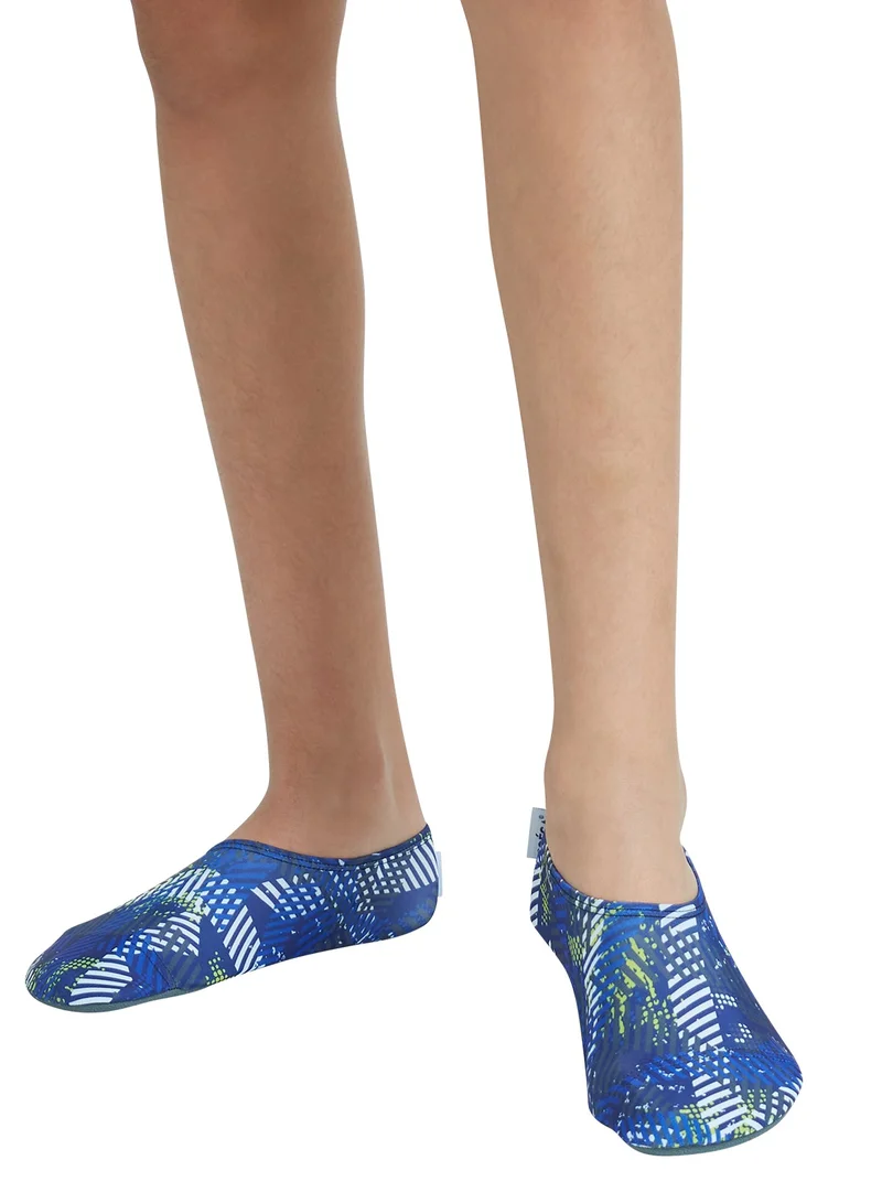 COEGA SUNWEAR  COEGA  Boys Baby/Kids/Youth Pool Shoes Kids - Grey Blue Stripes for Men | Best Price UAE