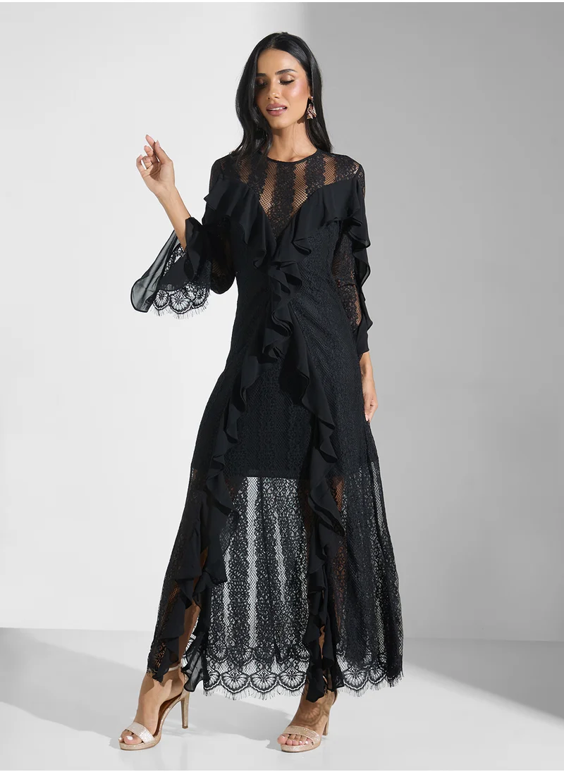 كيب سايك BETTER DAYS LACE GOWN