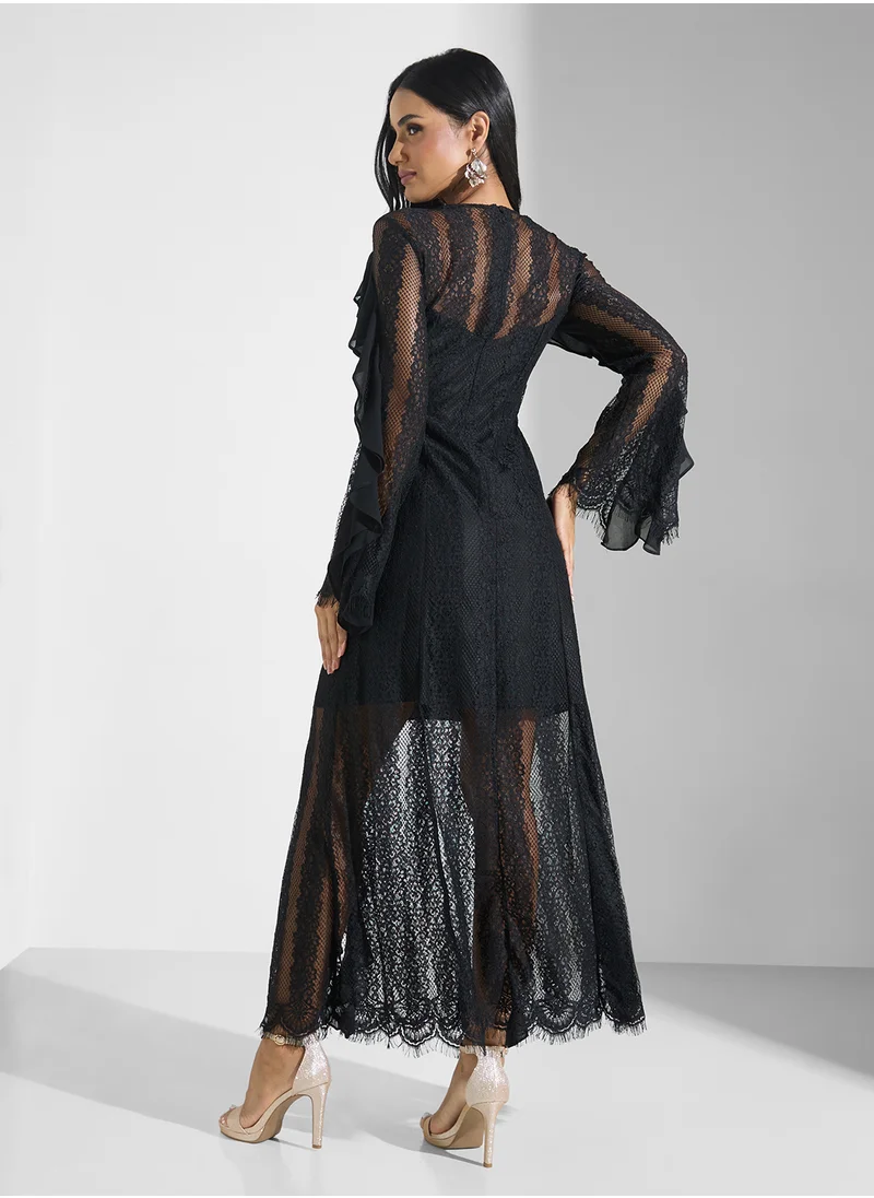 كيب سايك BETTER DAYS LACE GOWN