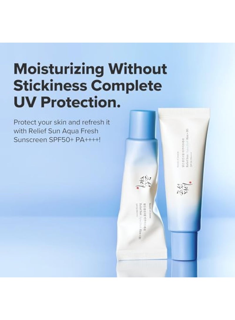 بيوتي اوف جوسون عبوة من 2 ريليف صن أكوا فريش (أرز + B5) (SPF50+ PA++++) - Image 3