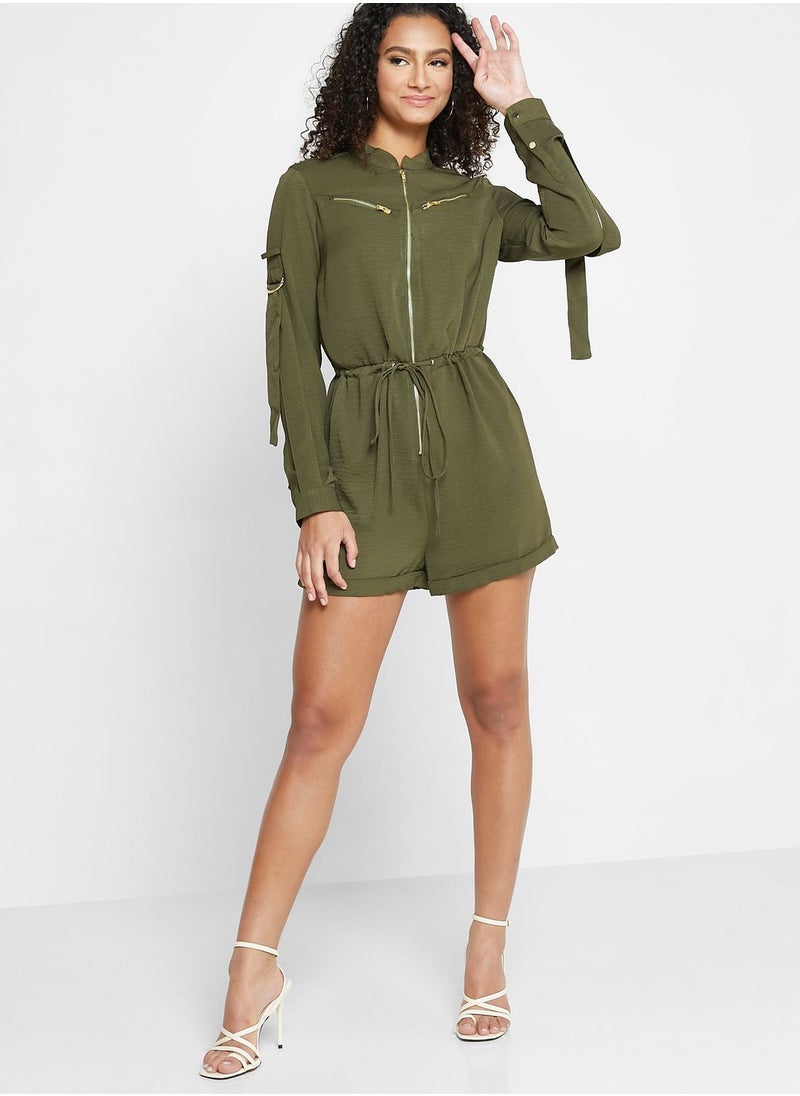 Zip Detail Knitted Playsuit - pzsku/ZC22A9E8E8E562AC0363DZ/45/_/1698933241/cf76ae88-b12c-432e-a506-2bd4e9d4eead